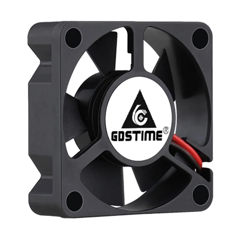Gdtime-Mini ventilador sem escova, rolamento de esferas duplo, DC 24V, 12V, 5V, 3cm, 30mm, 30x30x10mm, 3010, 2pcs