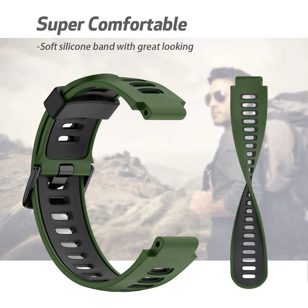 ساعة معصم سيليكون حزام للغارمين Forerunner 735XT 735 220 230 235 620 الفرقة الرياضة العصابات ساعات سوار ذكية الأشرطة