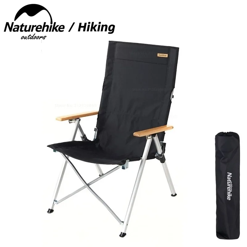 

Naturehike Outdoor Camping Folding Chair Portable Aluminum Adjustable Reclining Fishing Beach Ultralight Chair NH17T003-Y