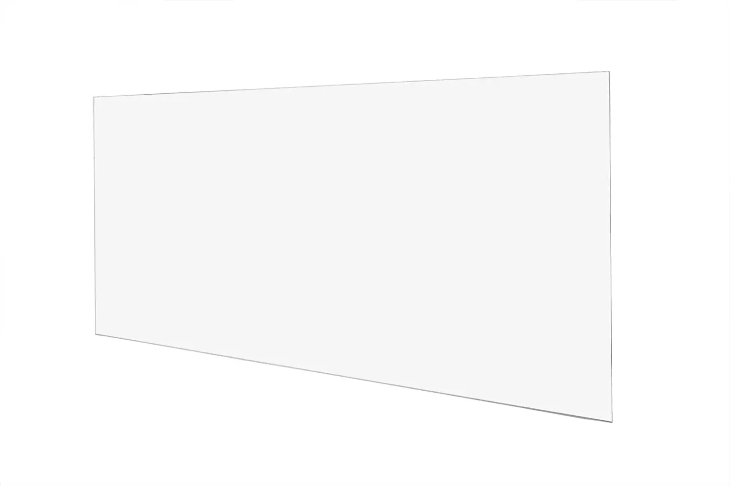 

Clear Acrylic Plexiglass Sheet - 1/8" Thick Cast - 36" x 24" Acrylic Perspex Plate Panel 2 pack