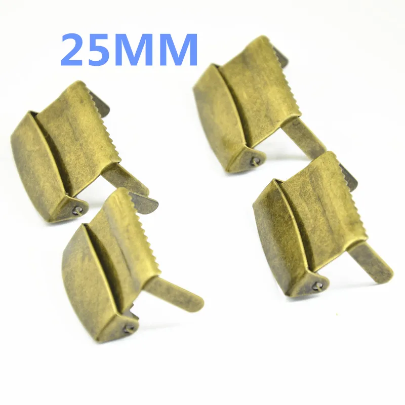 20pcs Ribbon Strap Adjuster Metal Buckles Webbing DIY Leg Ratchet Hardware Garmet Accessories