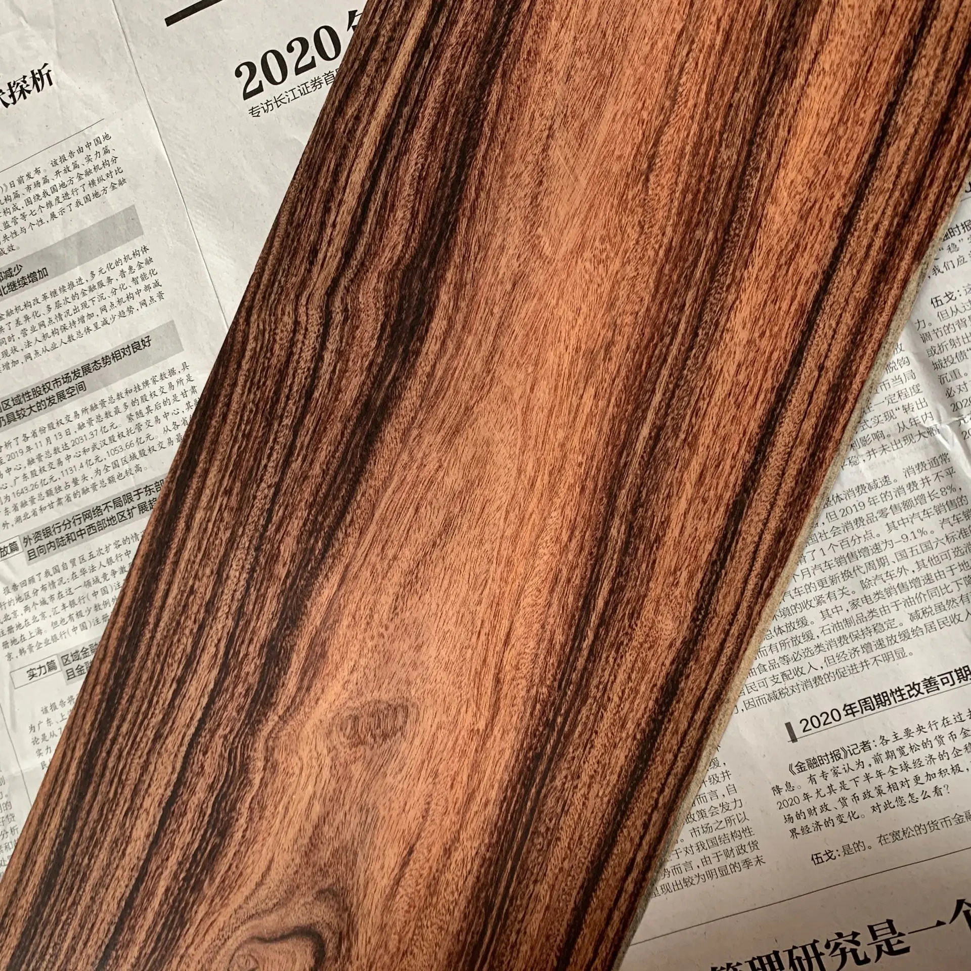 Natural Genuine Black Rosewood Wood Veneer Rustic Vintage Furniture 0.2mm thick C/C