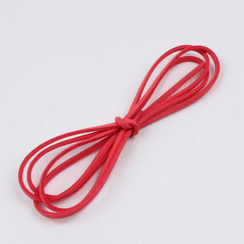 3 millimetri 20 Metri di Colori Della Miscela di Cuoio Nastro di Velluto Del Merletto Per Il Regalo di Nozze Del Fiore Della Decorazione di DIY