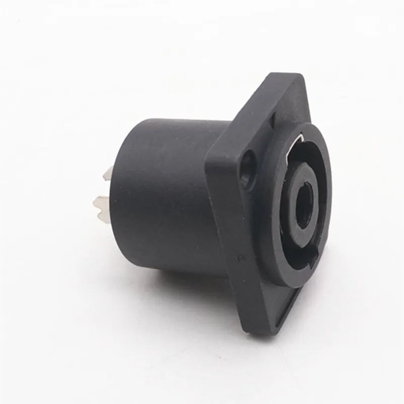 good quality Speakon Socket 4 Pole/4Pin Female Jack Audio Cable speaker Socket Connector Loudspeaker Amplifier power socket