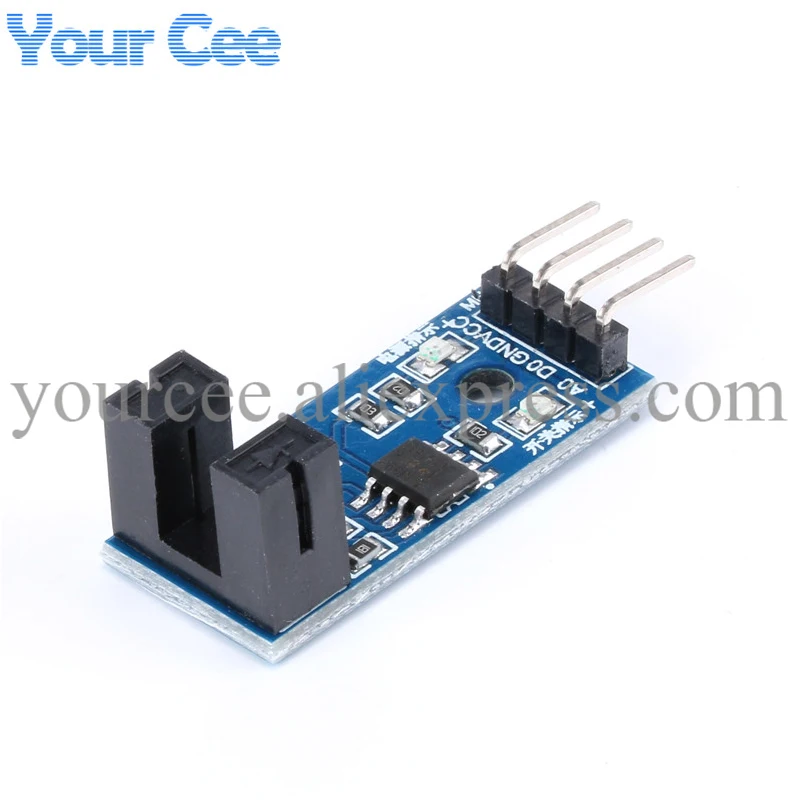 5 pcs Slot Type IR Optocoupler Speed Module LM393 For Arduino Groove Coupler Sensor 3.3V-5V Connect Relay Buzzer