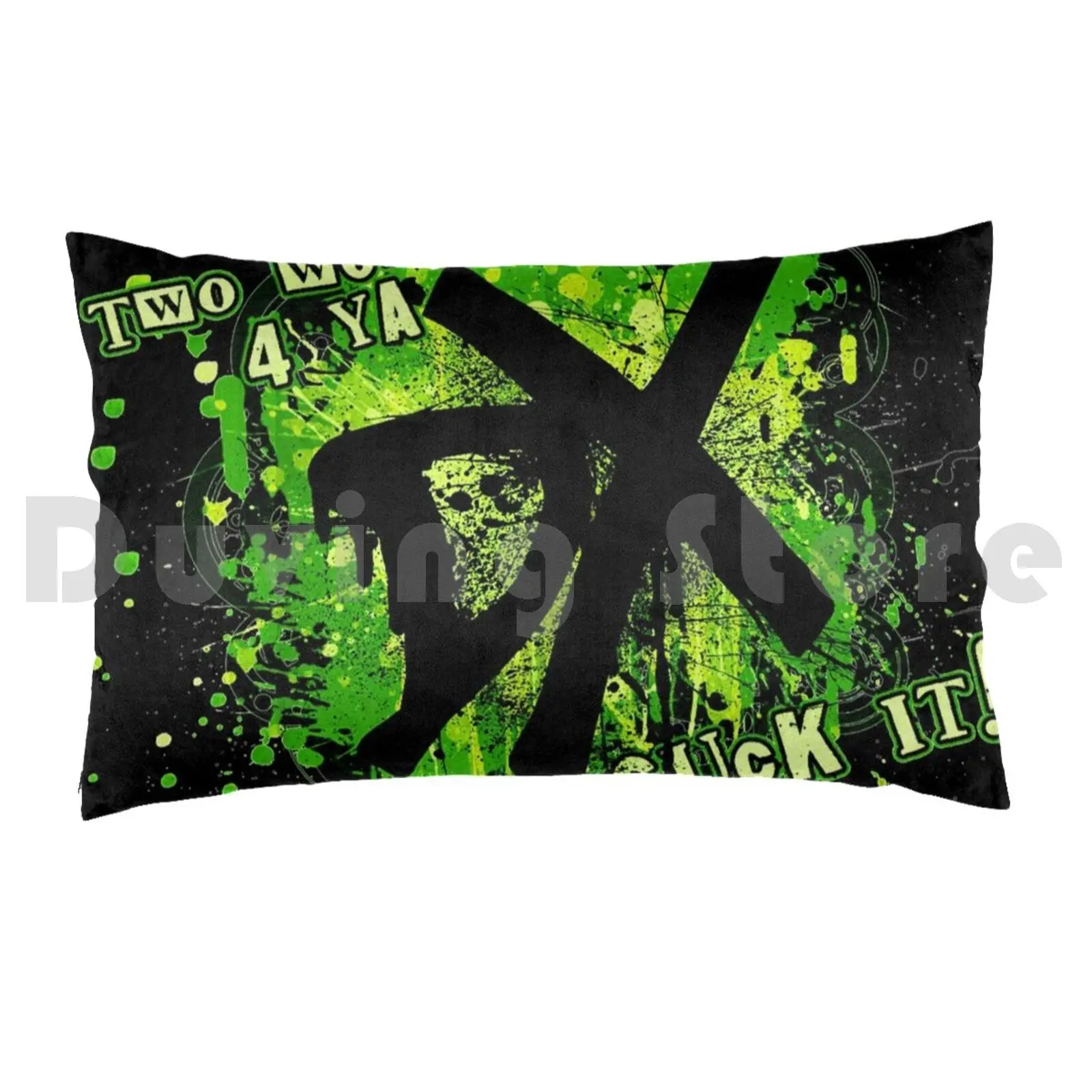 Dx D Generation X ; I Got Two Words For YaPillow case Wwf T Hirt Design Artwork Stone