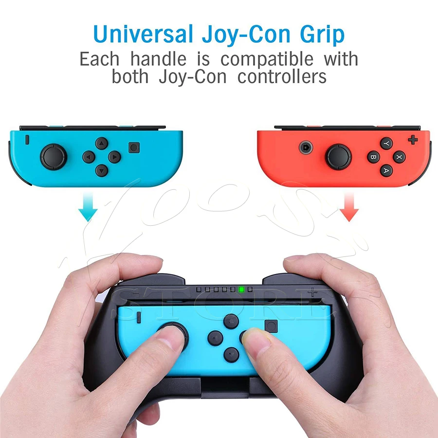 Nintend スイッチ joycon ステアリングレーシングホイール nitendo ニンテンドースイッチハンドルグリップ nintendoswitch ホルダーゲームアクセサリー