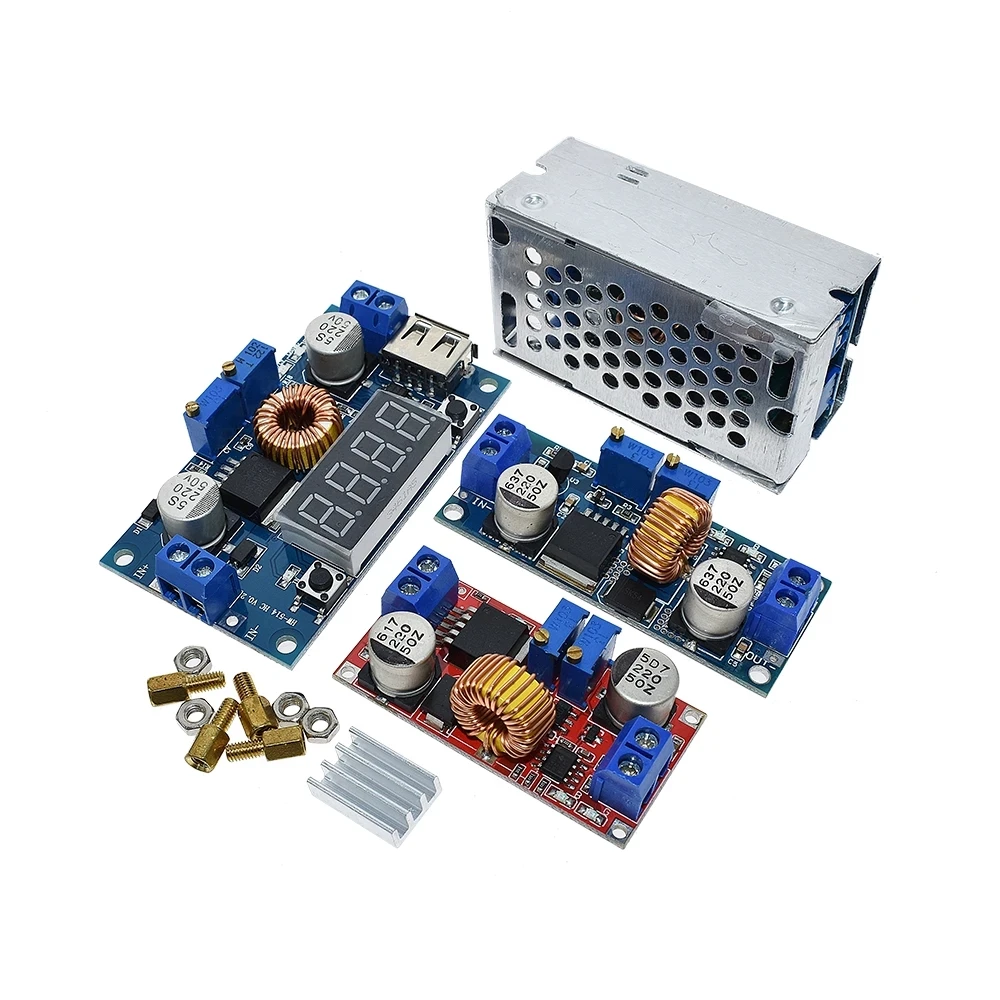 Original 5A 12A DC to DC CC CV Lithium Battery Step down Charging Board Led Power Converter Lithium Charger Step Down Module image 3