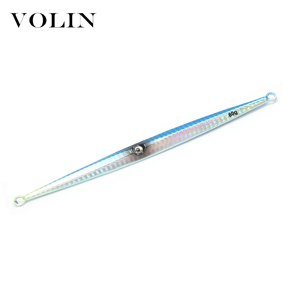 VOLIN Nanyou Large Iron Lure 1pc Metal Fishing Lure 400g 500g 600g 750g Hard Lure Jigging SaltWate Lure Silver