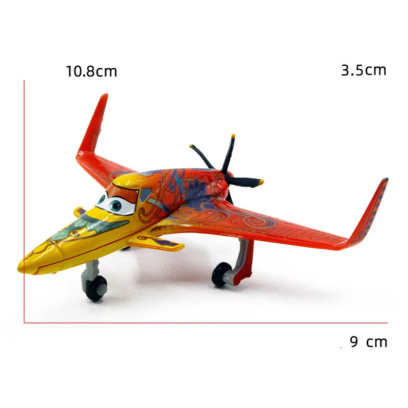 Disney Pixar Máy Bay No.7 Dusty Crophopper Kim Loại Diecast Máy Bay Đồ Chơi 1:55 Pixar Máy Bay Động Viên Đồ Chơi Vận Chuyển Miễn Phí