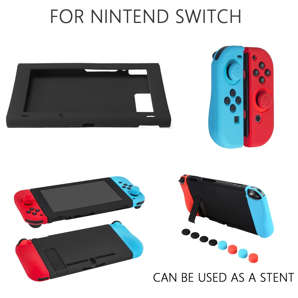 Juego de accesorios para Nintendo Switch, bolsa de transporte de viaje, Joy-Con, funda protectora de pantalla, caja de tarjeta, Cable de carga