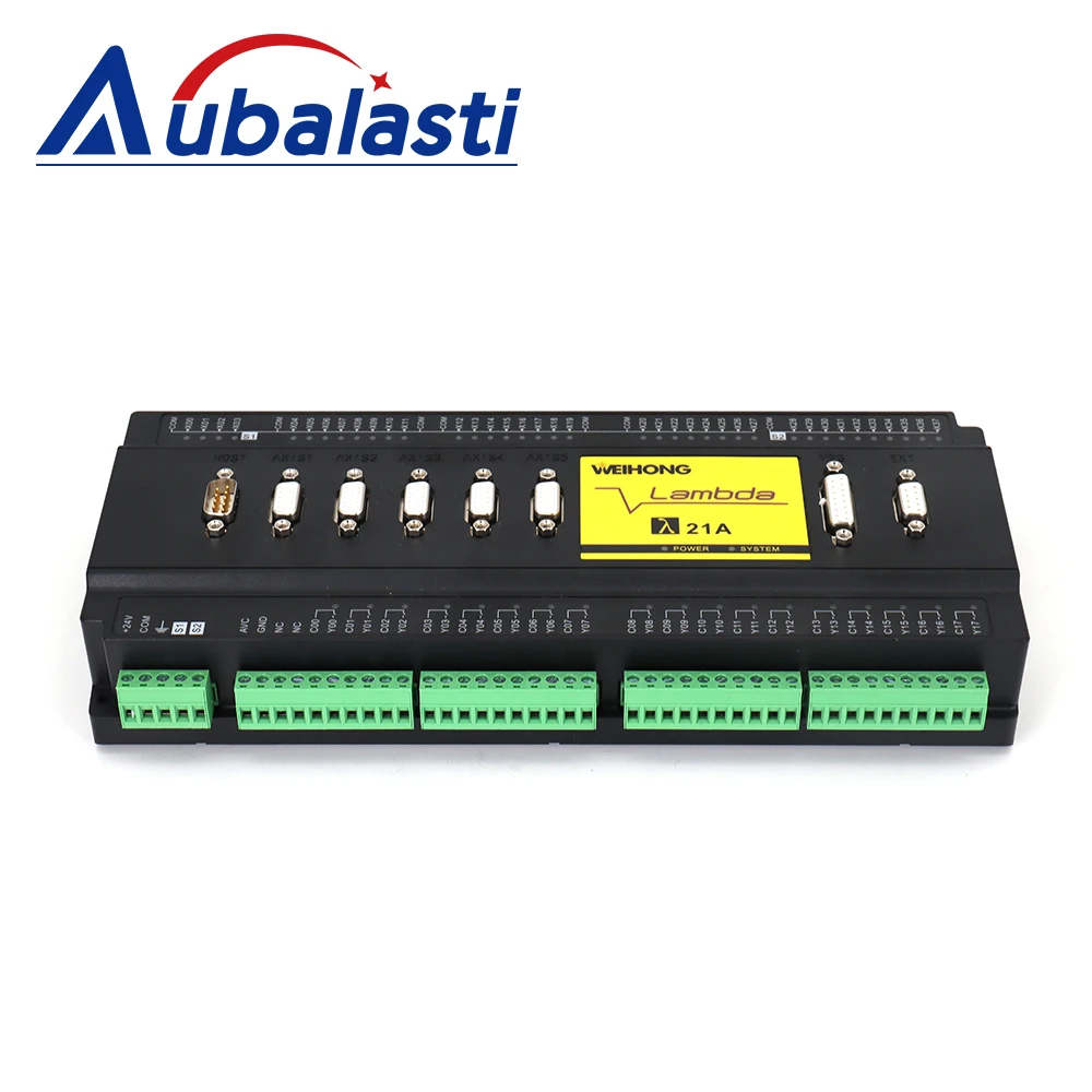 Aubalasti Weihong CNC 5Axis Control System Terminal Board Lambda21A CNC Controller Motion Card PM95A For CNC Woodworking Machine