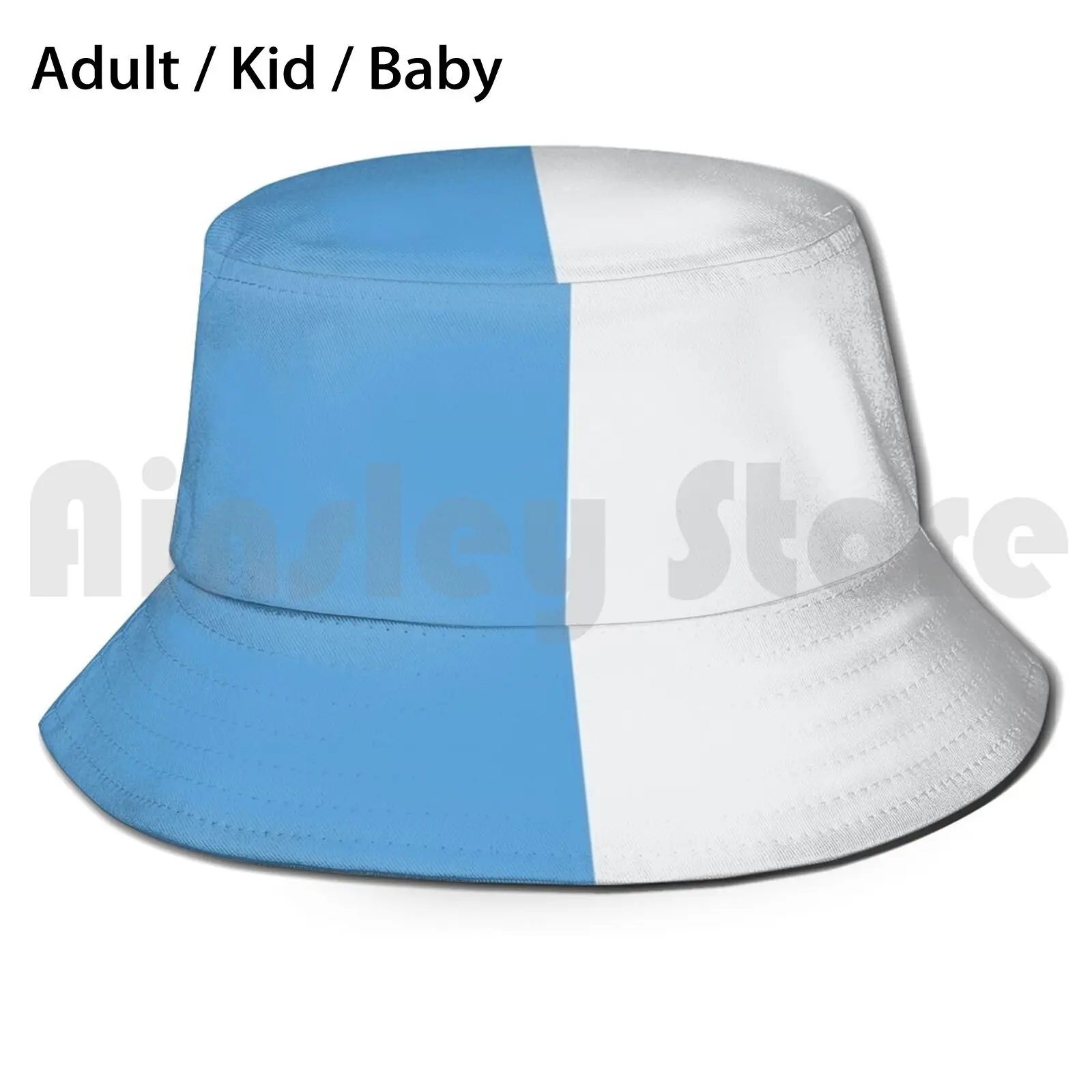 Blackburn Rovers Sky Blue And White Half Bucket Hat Adult kid baby Beach Sun Hats Blackburn Rovers Lancashire