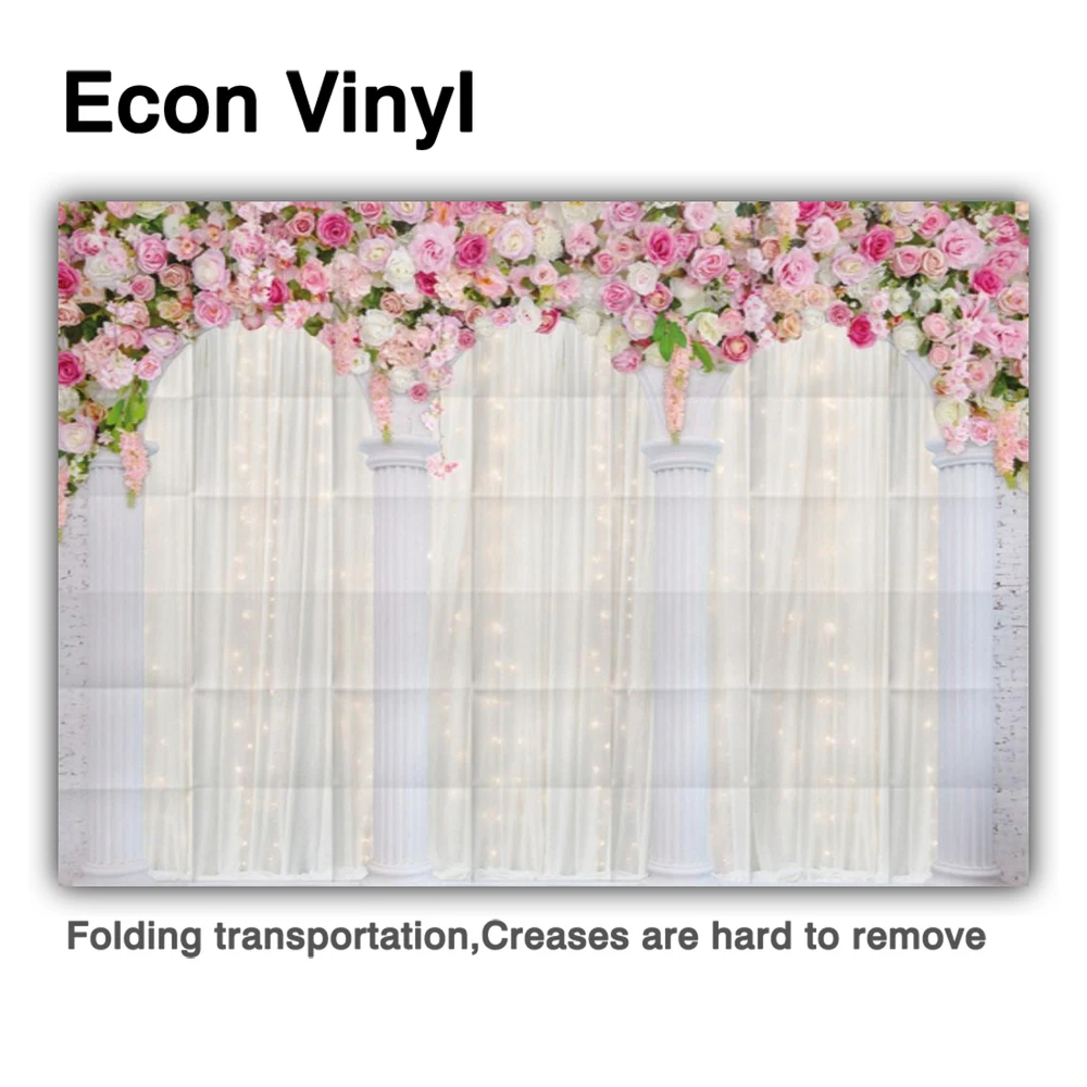 Фон Funnytree для свадебвечерние фотосъемки с изображением весенней занавески белых цветов стены помолвки вечеринки невесты реквизит для фотосъемки