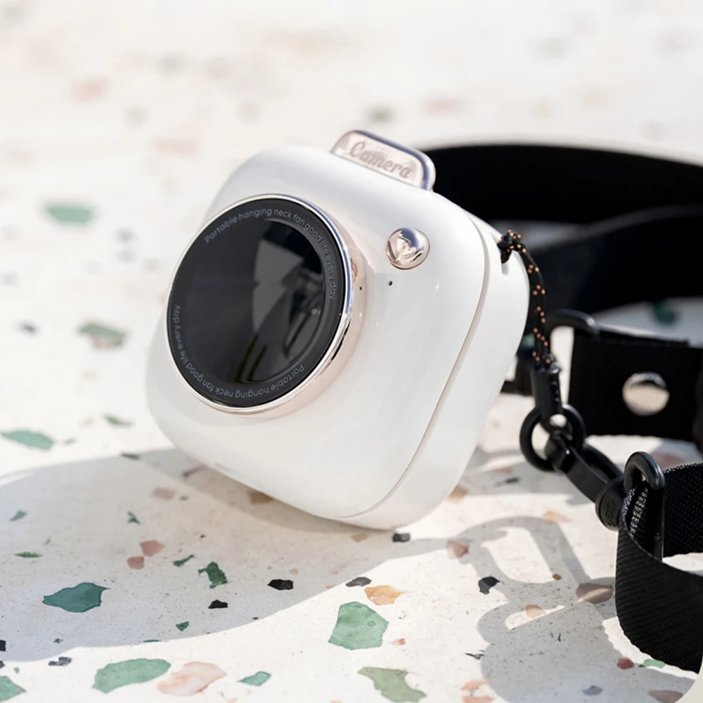 Ventilador de Clip de cintura para collar, cámara de 90g, 3 velocidades, recargable, para colgar en el cuello, Mini ventilador portátil para cinturón deportivo, refrigerador para exteriores