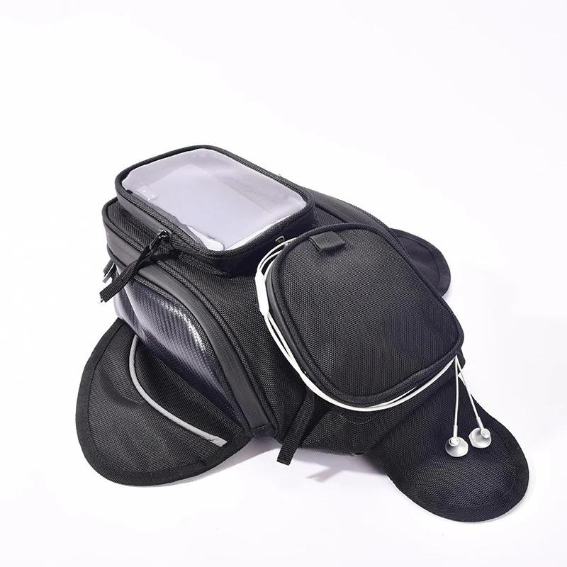 

Motorcycle Tank Bag, Water Resistant with Super Strong Magnetic Multifunctional Fuel Tank Bag