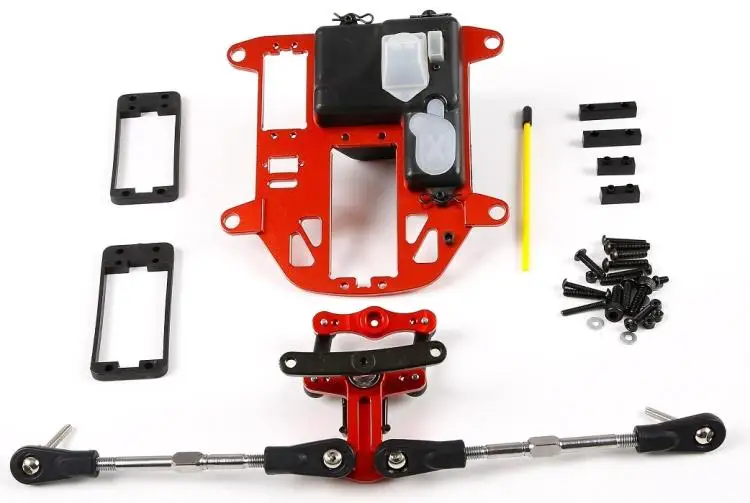 Symmetric steering mechanism assembly for ROVAN KM HPI BAJA 5B 5T 5SC