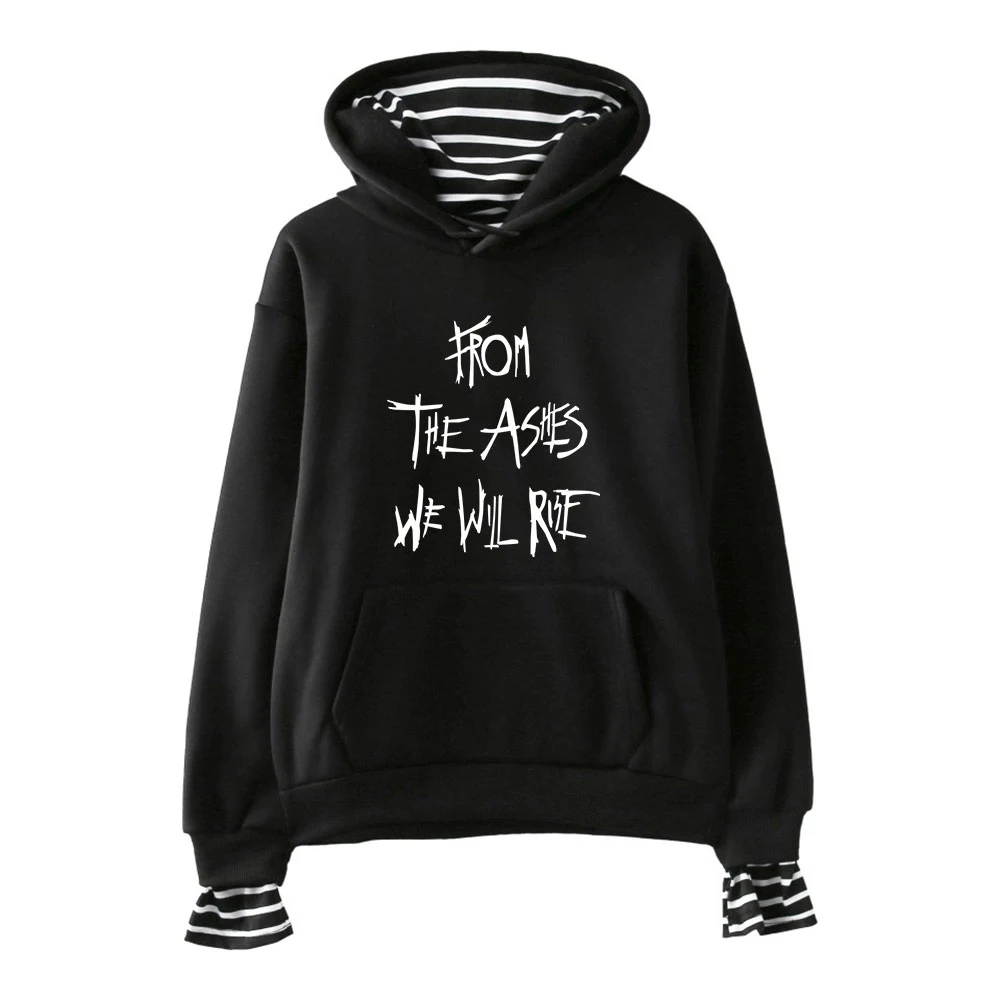 

The 100 Hoodies Fake Two Pieces Womens Sweatshirt The Hundred girls Hoodie Sweatshirt Science Fiction American Drama Tracksuit