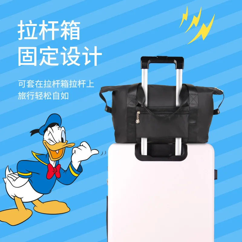 Sac à couches de maman de dessin animé Disney Daisy Donald Duck, sac de sport mignon, sac de voyage organisateur, sac de maternité Hobos, sacs à main