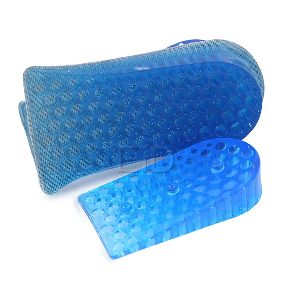 EiD Height Increase Half Shoes Pads for Men Women Insoles Lift Taller Silicone Gel Heel Cup Heighten Increased Up Inserts Pad