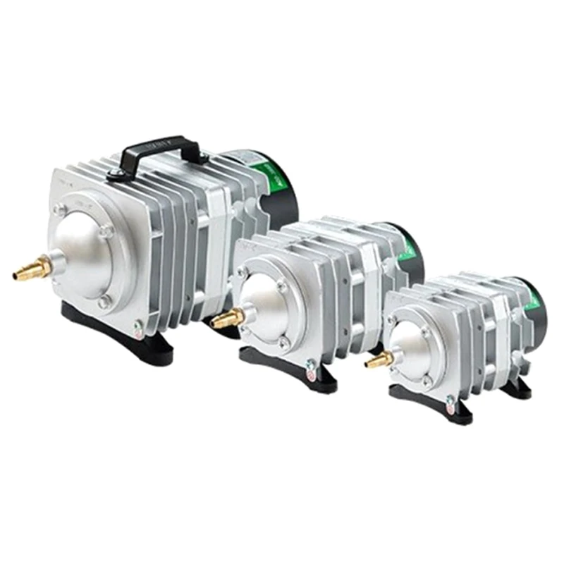 Bomba de oxígeno de refuerzo electromagnética para estanque de peces, compresor de aire de ACO-318, 220V, 35W, 45W