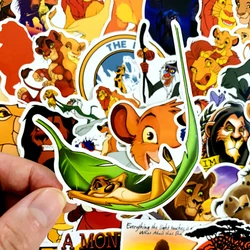 10/30/50pcs Disney Movie The Lion King Graffiti Stickers Cartoon Decals Kids Toy Laptop Phone Scrapbook Diary Waterproof Sticker