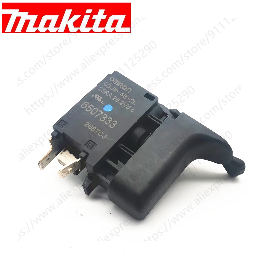 Commutateur pour Makita DFS250 DFS251 DFS452 FS452D 650733-3 6507333