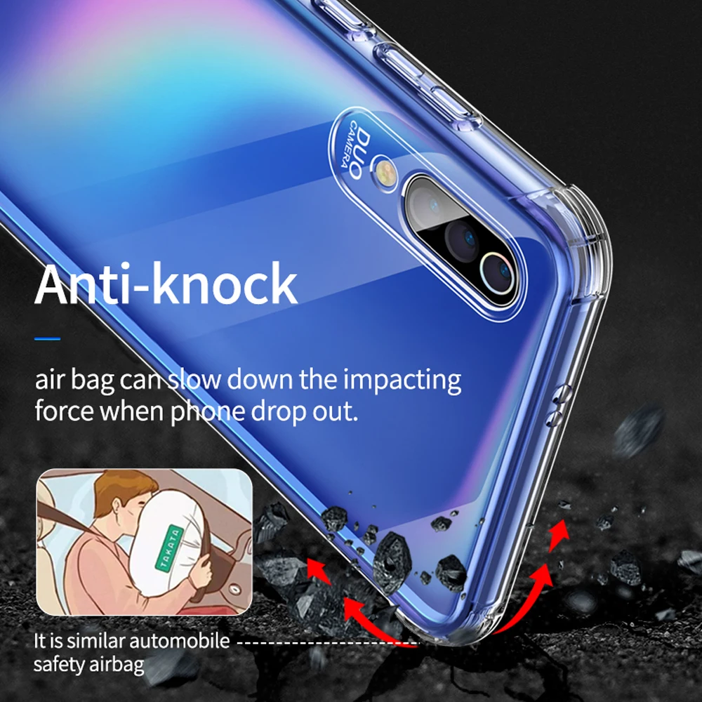 phone case for xiaomi mi 9 SE lite 9T pro mobile phone accessories mi CC9 pro CC9 coque bumper fitted silicone cases shockproof