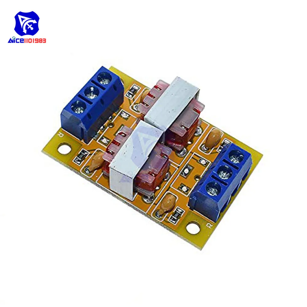 Stereo/Audio Isolator Vehicle Common Ground Suppression Interference Noise Isolation Module Transformer Coupler