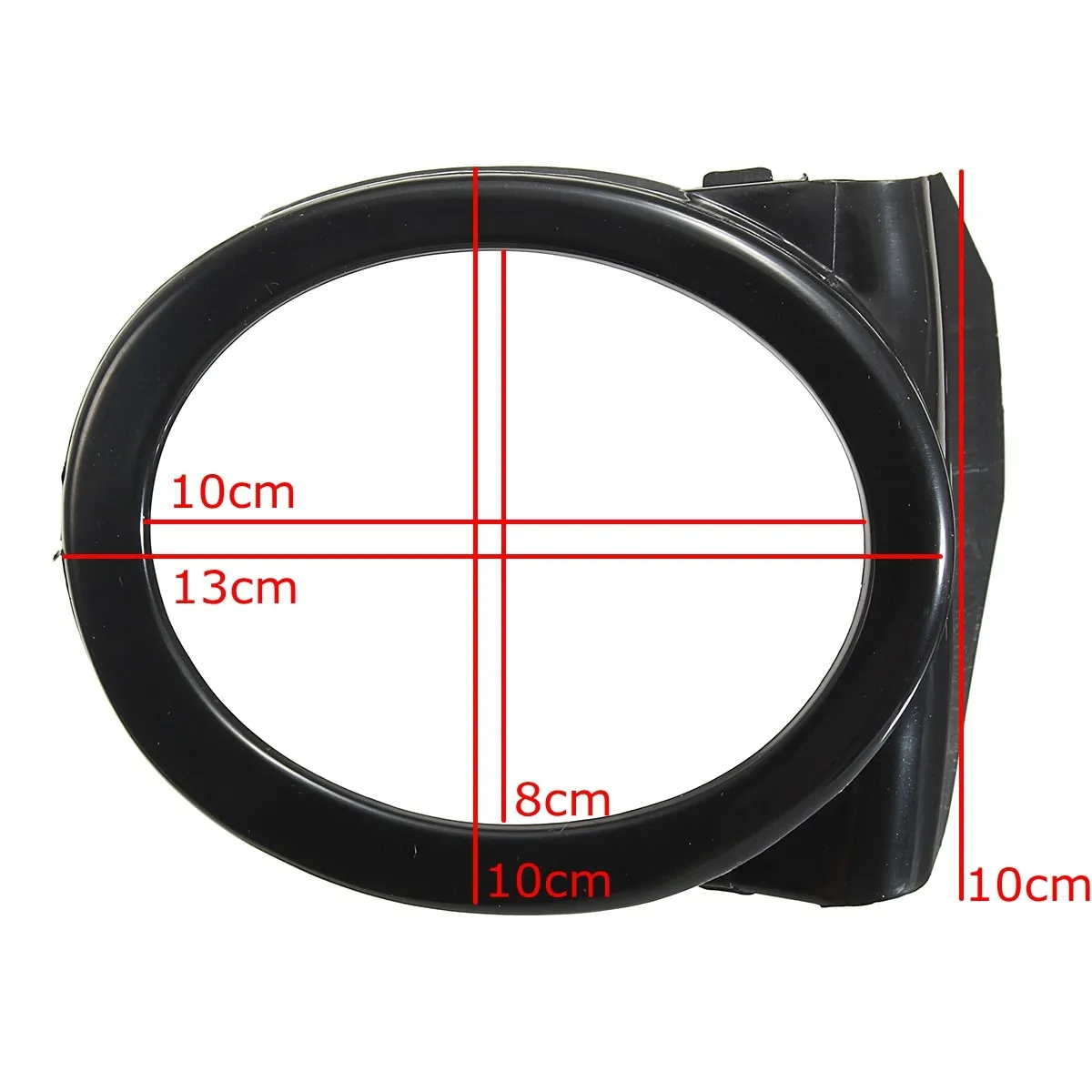 

Black Car Fog Light Covers for BMW E46 M3 Style 2001-2006 Left Right Front Bumper Light Surround Covers Auto Accessory