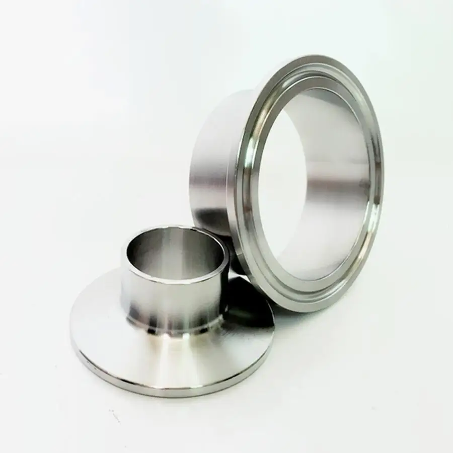 

12.7mm 1/2" Pipe OD Butt Weld x0.5" Tri Clamp SUS 316L Stainless Steel Sanitary Fitting Coupling Home Brewing Beer Wine