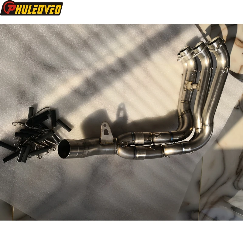 Titanium Alloy CBR1000RR Exhaust System Header Tube Motorcycle Exhaust Muffler Front Pipe for CBR1000RR 2008-2019 Escape Moto