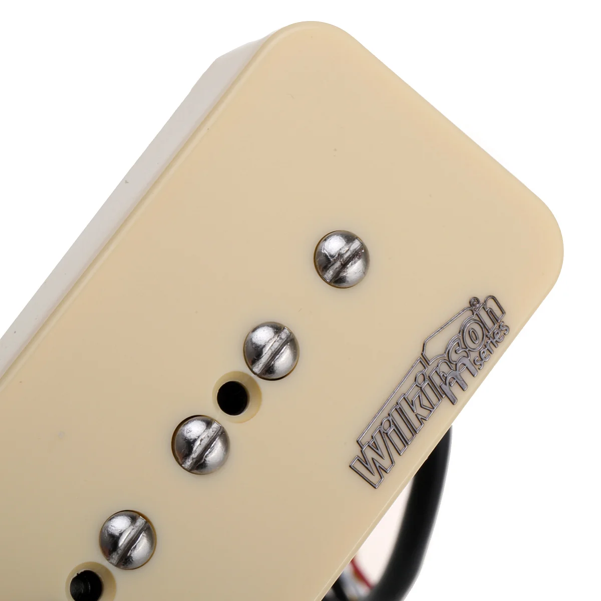 Wilkinson M Series Stacked P90 Soapbar Ceramic Single Coil Sized Humbucker Bridge Pickup for SG/LP Electric Guitar, Cream