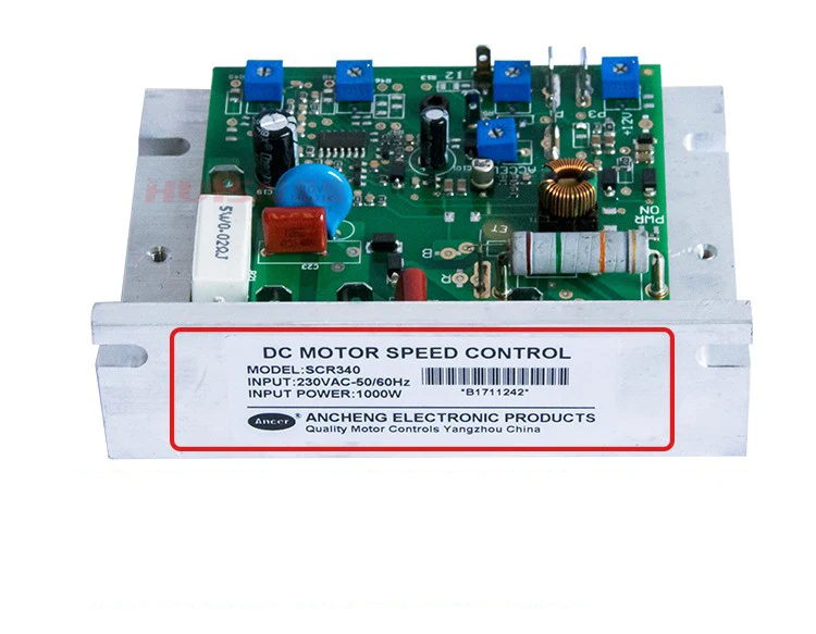 Dc Geborsteld Motor, Traploze Snelheidsregeling Board, Machine Tool Accessoires, Draaibank Accessoires Controle