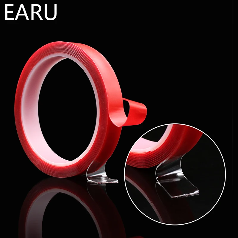 3M 5Mm 6Mm 8Mm 10Mm 12Mm 15Mm Đôi Keo 2 Mặt Siêu Trong Suốt acrylic Xốp Băng Dính Không Dấu Vết Dán