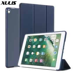 Dla iPad Pro 9.7 Case 2016 A1673/A1674 smart cover Trifold stojak odporny na wstrząsy etui do Apple iPad Pro 9.7 cala etui PU skóra