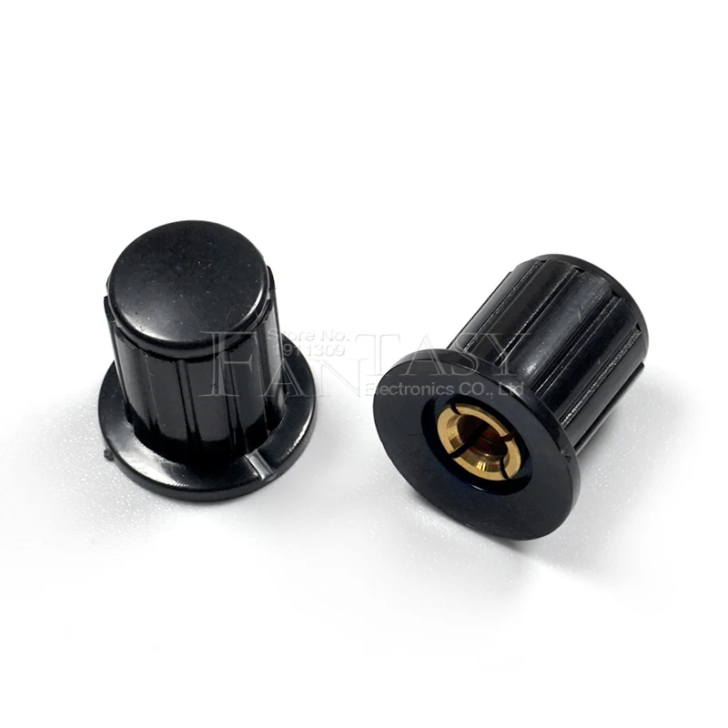 5PCS WXD3-13 black knob button cap is suitable for high quality WXD3-13-2W  turn around special potentiometer knob KYP16-16-4