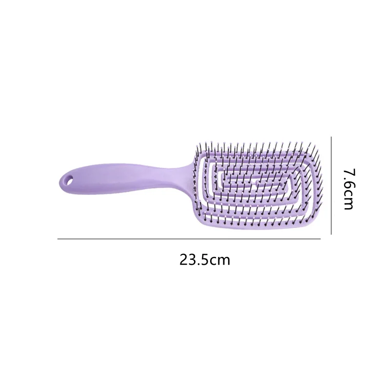 Professional Vented Hair Brush Detangling Hair Comb.Hairdressing Styling Tools Hollow Arc Mosquito Coil Design Salon Home Use