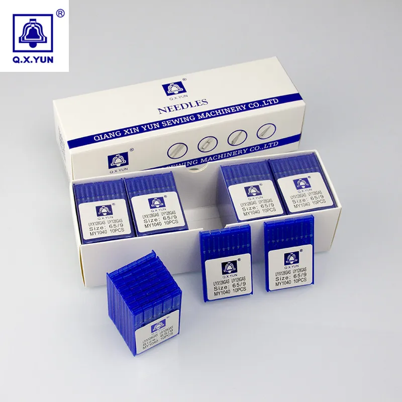 Q X YUN 100pcs UY128GAS 65/9#75/11#90/14# QXYUN Sewing Needles Accessory for Industrial Sewing Machine