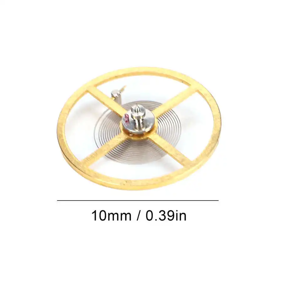 5Pcs Watch Balance Wheel With Full Swing Hairspring Replacement Part for 8205 Movement Watch Repair Accessory for Watchmaker