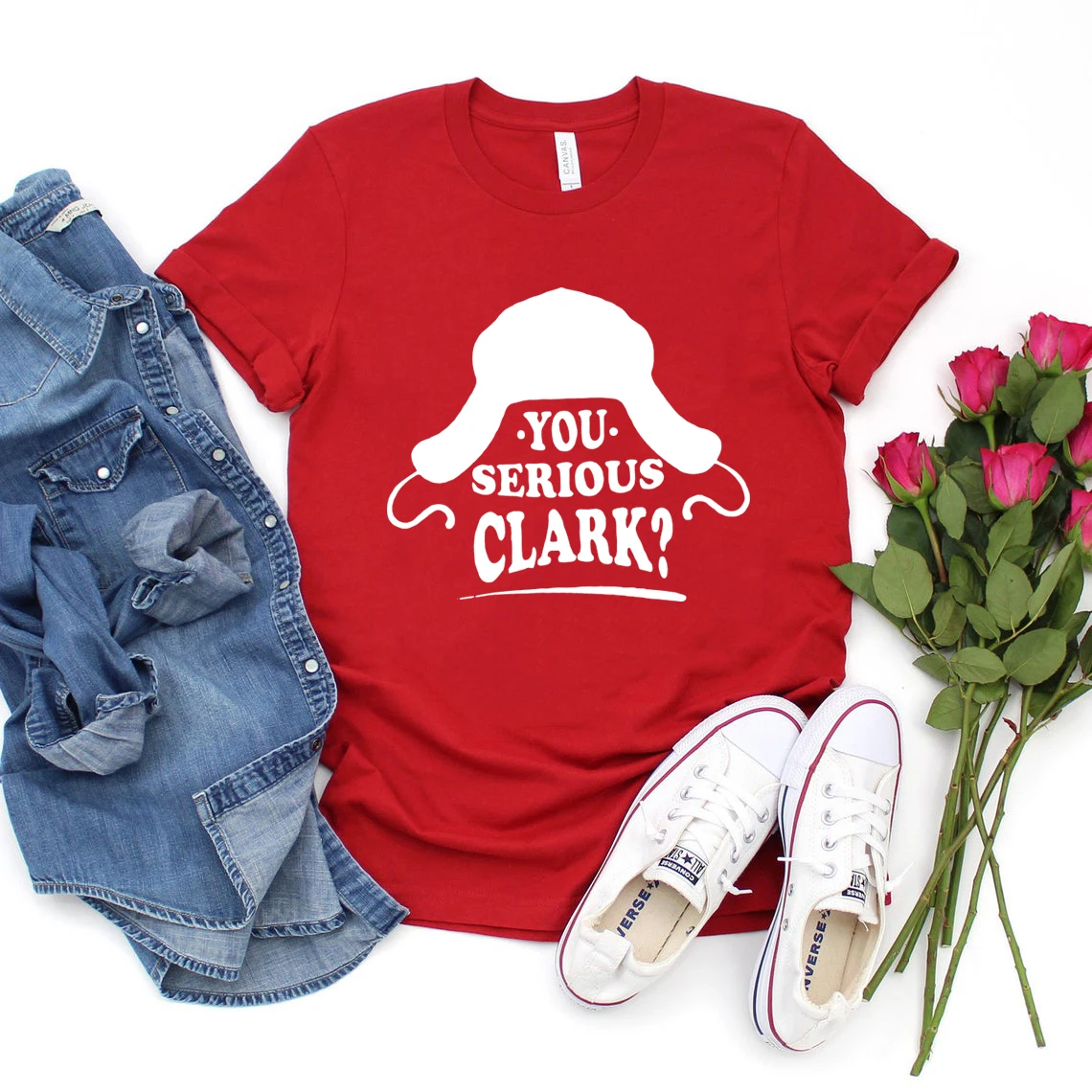 

You Serious Clark T Shirt Christmas Vacation Shirt Family Christmas T-Shirt Unisex Tshirt Short Sleeve Tee Streetwear Tops Tees