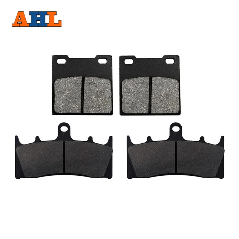 AHL Motorcycle Front and Rear Brake Pads For KAWASAKI ZX7R ZX750 ZX12R ZX1200 ZRX1200R ZRX1200S ZX1100 ZRX1100 FA188 FA161