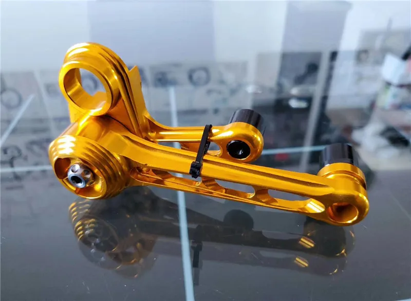 Rideaチェーンテンショナー2 3 4 5 6速度ブロンプトン用バイクガイド