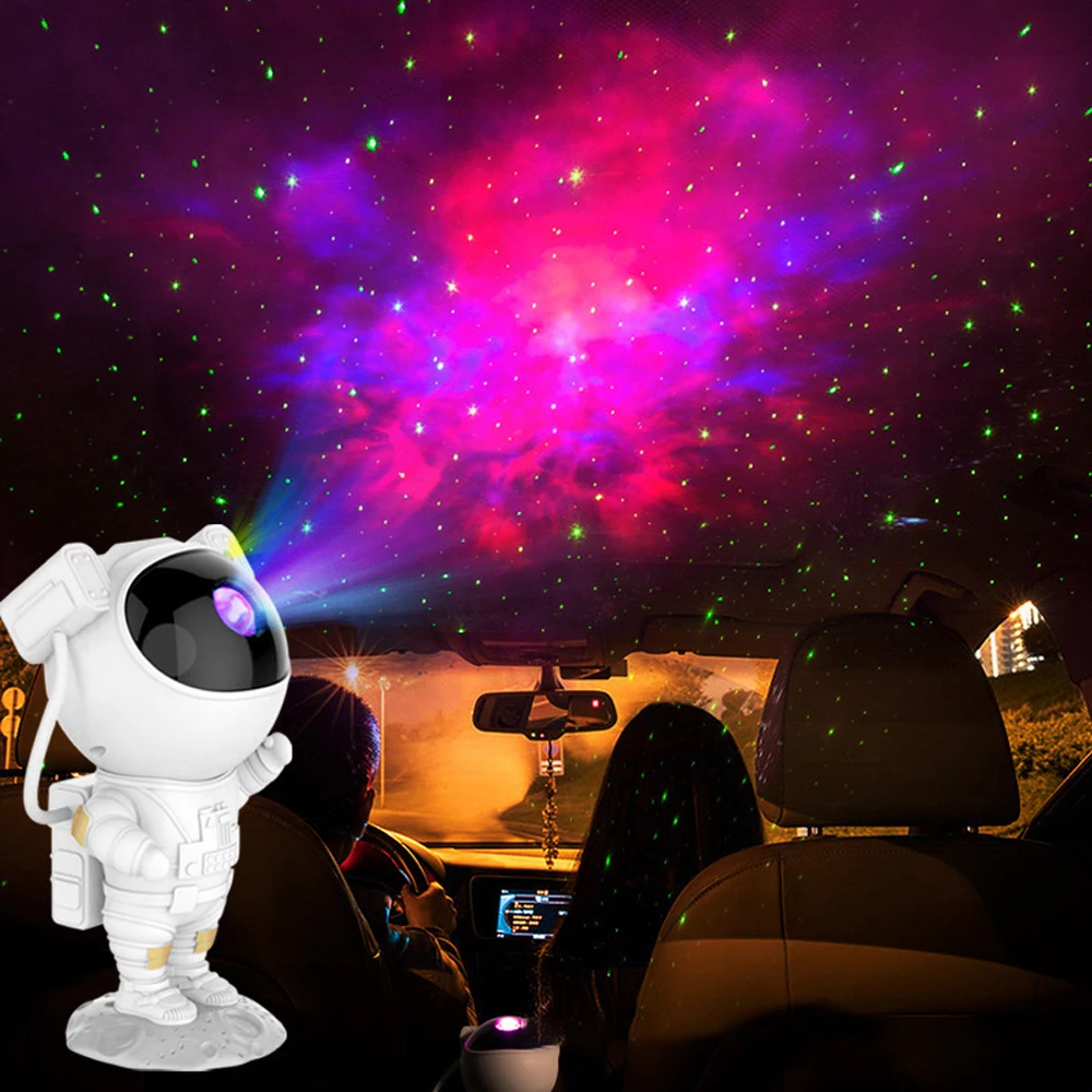 LED Star Galaxy Projector Nebula Children Night Light Room Decor Astronaut Starry Sky Projector Bedroom Decoration Laser Light