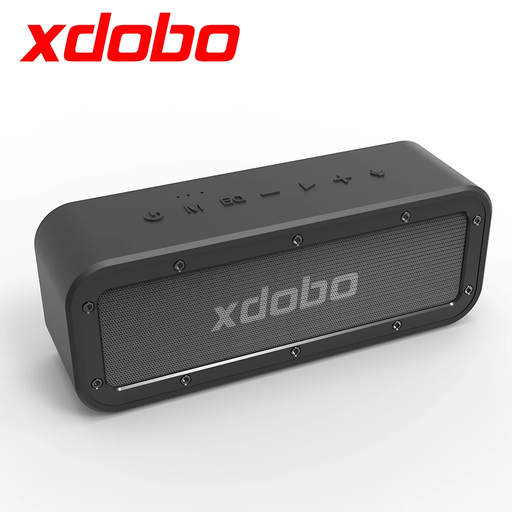 Imagem -02 - Xdobo Wake1983 50w Bluetooth Subwoofer Super Baixo Ipx7 à Prova Impermeável Água Bt5.0 Tipo-c Portátil Tws Coluna sem Fio Alto-falante