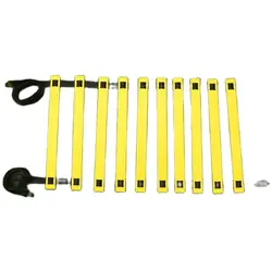 Factory Wholesale high quality 2020 new type Adjustable soccer Training Speed Ladder Agility Ladder With Black Carry Bag