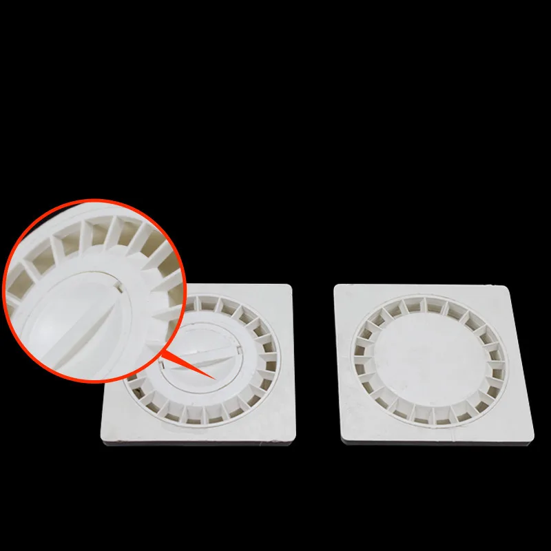 PVC Deodorant Floor drain Downspout Strainer filter hair catcher for Washing machine Balcony Kitchen Bathroom sewer pipe fitting