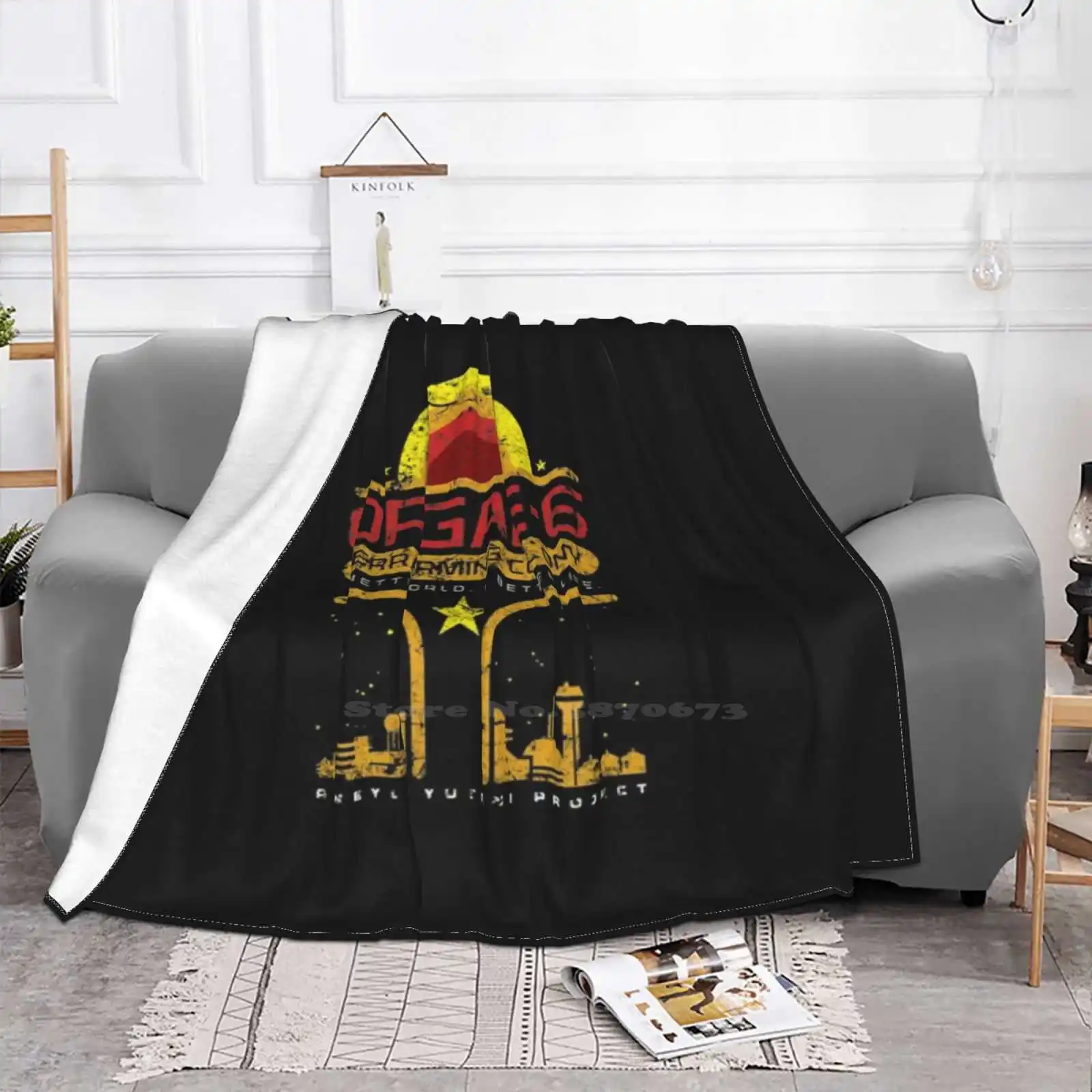 Untitled All Sizes Soft Cover Blanket Home Decor Bedding Covenant Covenant Xenomorph Weyland Yutani Facehugger Egg Prometheus