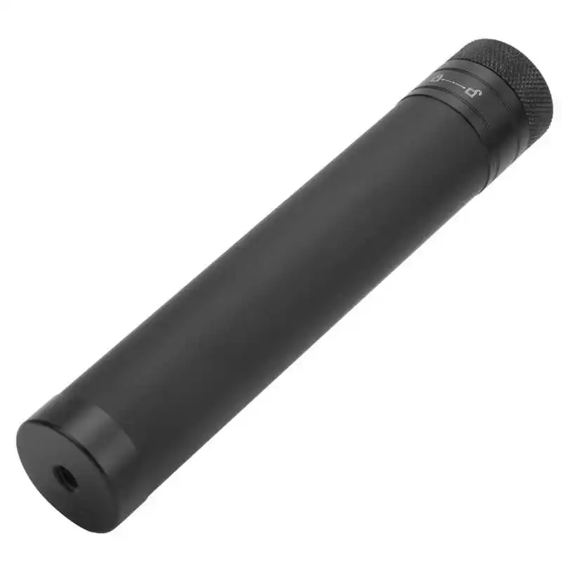 قضيب تمديد ثلاثي المحاور تلسكوبي من 6 أقسام من سبائك الألومنيوم ، قضيب تمديد محمول باليد 1/4 بوصة ، عصا سيلفي قابلة للإطالة