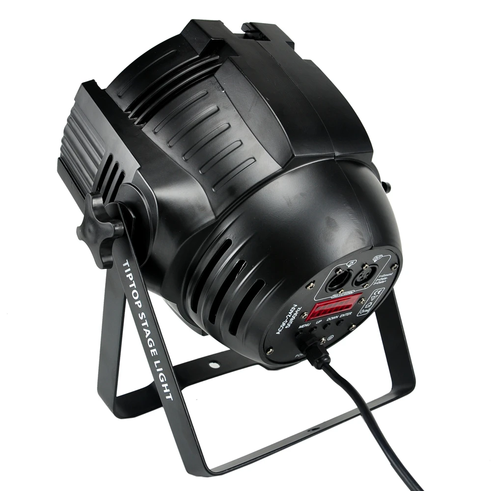 Disco Led Washer Light 200W High Power RGBWAP Color Led Par Lighting Aluminum Shell Silent 12x12 Fan Wall Washer Power In Out